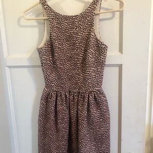 Cute spring/summer Zara dress v cut chest and back